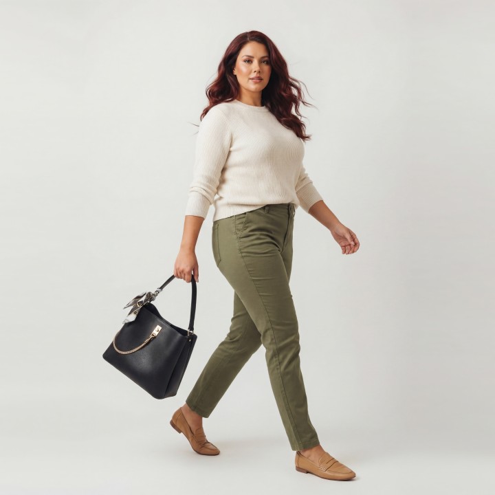 Bolso Hobo con Foulard