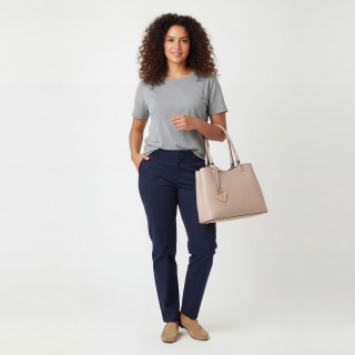 Bolso Baguette Bicolor