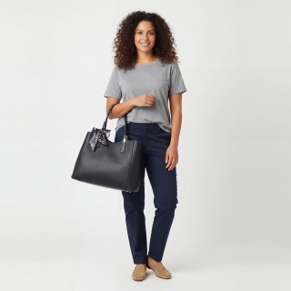 Bolso Baguette Bicolor
