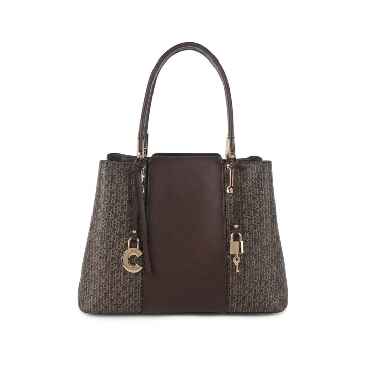 Bolso Baguette Bicolor