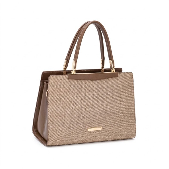 Bolso Bandolera Tono Oscuro
