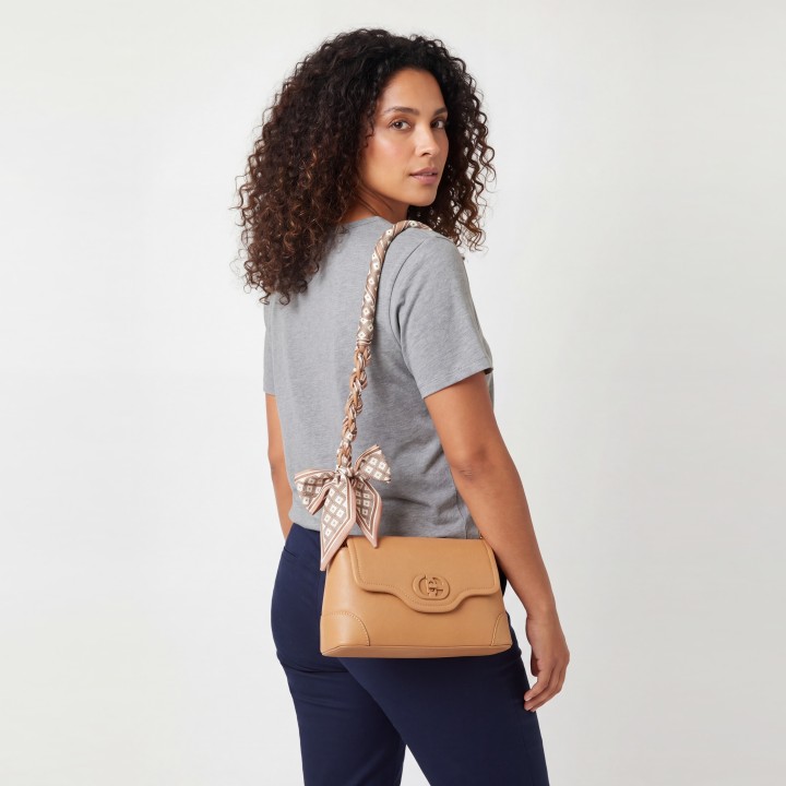 Bolso Hobo Pequeño con Foulard