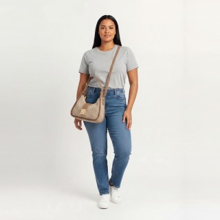 Bolso Bandolera con Logo CB