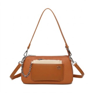 Bolso Baguette con Bolsillo Frontal