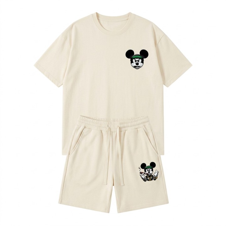 Conjunto Hombre Camiseta + Bermuda "Mickey Mouse"