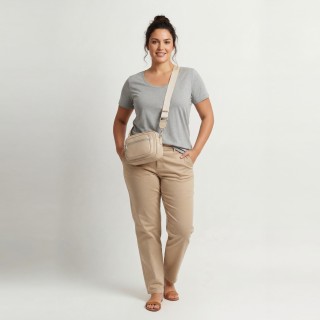 Bolso Tote Shopper Grande con Foulard