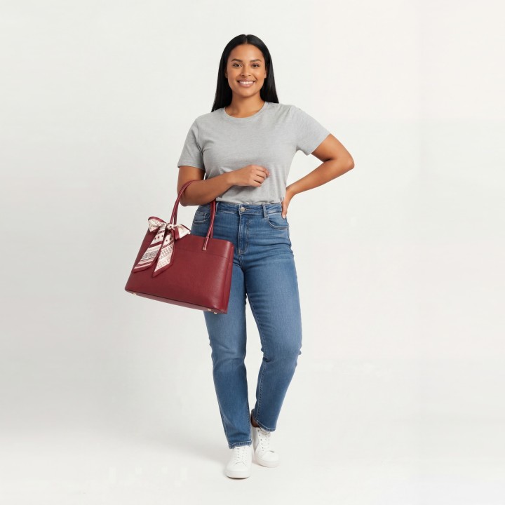 Bolso Satchel Grande Paula Rossi