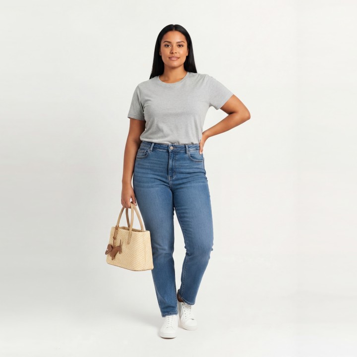 Bolso Baguette Monograma GB