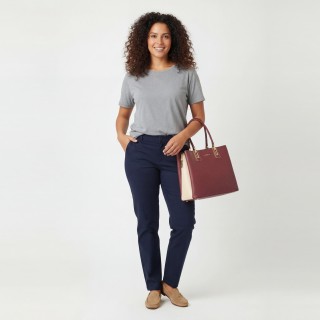 Bolso Bandolera con Cadena y Foulard CB
