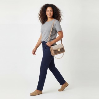 Bolso Bucket Piel Envejecida