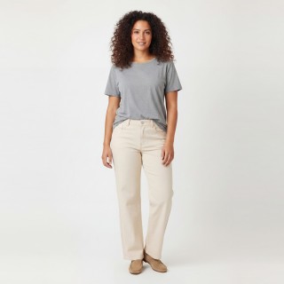 Pantalón Palazzo Mujer Crema/Beige