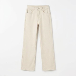 Pantalón Palazzo Mujer Crema/Beige