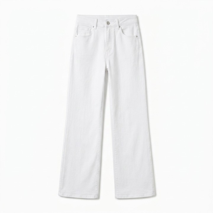 Pantalón Palazzo Mujer Blanco