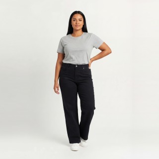 Pantalón Palazzo Mujer Negro