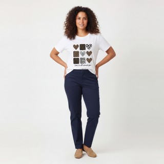 Camiseta Mujer Punto Suave