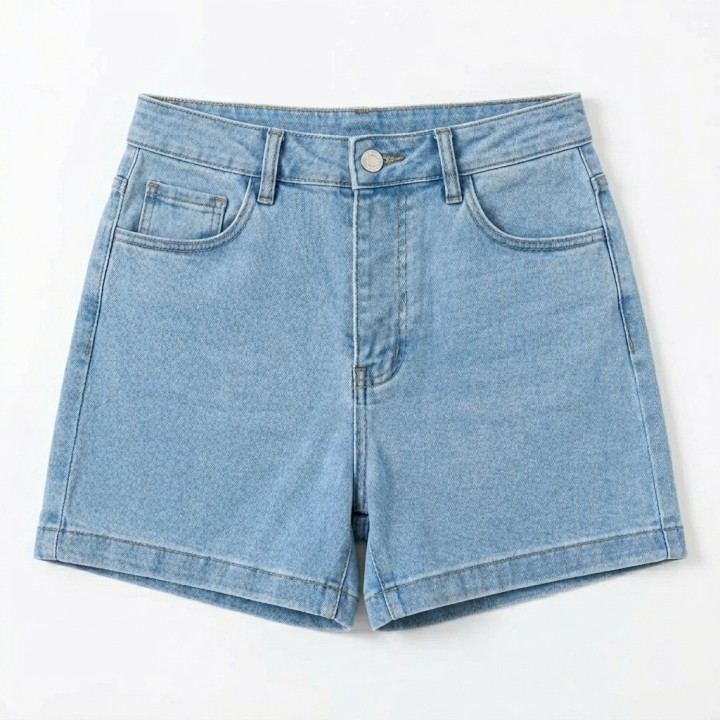 Shorts Vaqueros Mujer Estrella Bordada