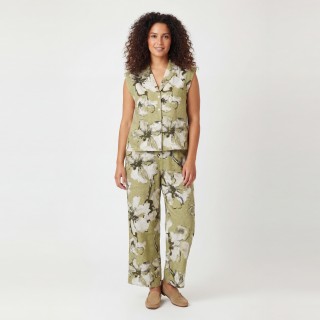 Conjunto Mono Mujer Estampado Floral