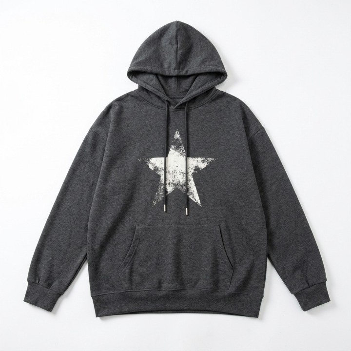 Sudadera Capucha Mujer Estrella "San Francisco"