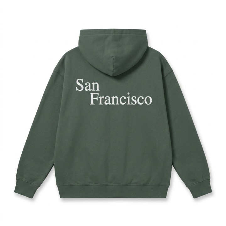 Sudadera Capucha Mujer Estrella "San Francisco"