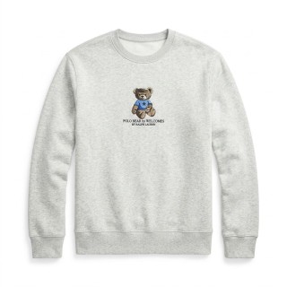 Sudadera Mujer Bordado Osito Preppy