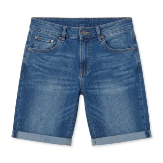 Bermuda Vaquera Hombre Estructurada