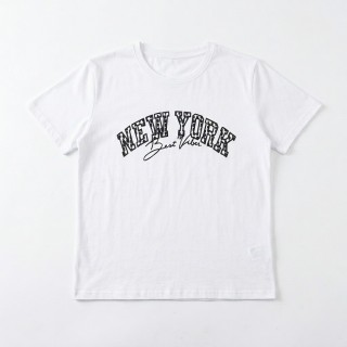 Camiseta Mujer "New York" Crop Estampada