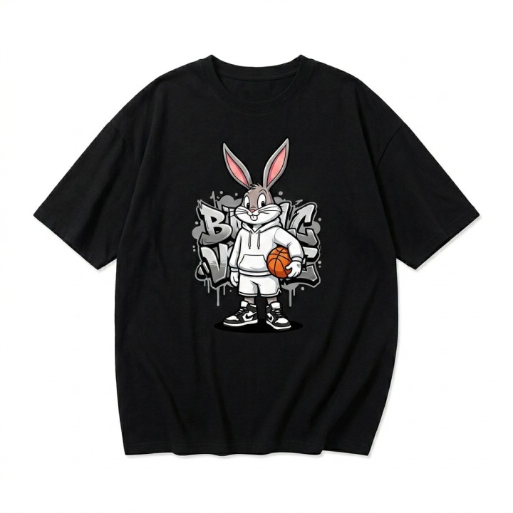 Camiseta Hombre Oversize "Mickey Urban"