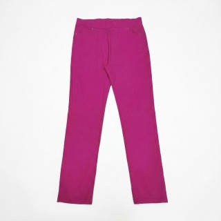Pantalón Mujer Elástico Algodón Colores
