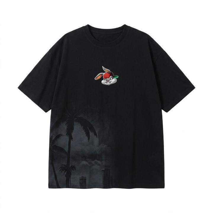 Camiseta Hombre Oversize "Bugs Bunny Sport"