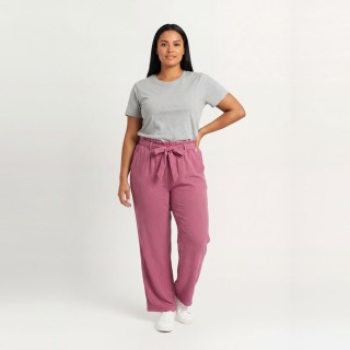 Pantalón Mujer Fluido con Lazo Gran Variedad