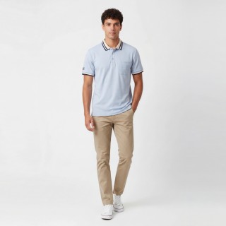 Polo Hombre Manga Corta con Bolsillo Premium