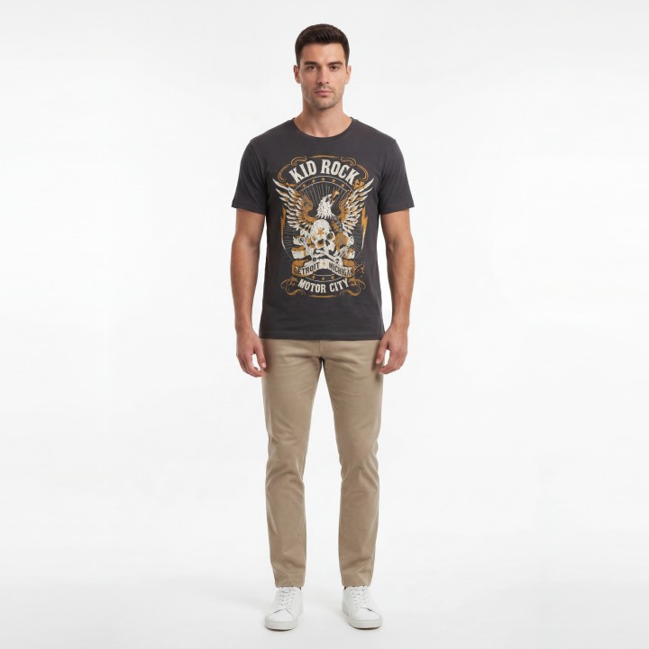 Camiseta Hombre Kid Rock Motor City Estampada