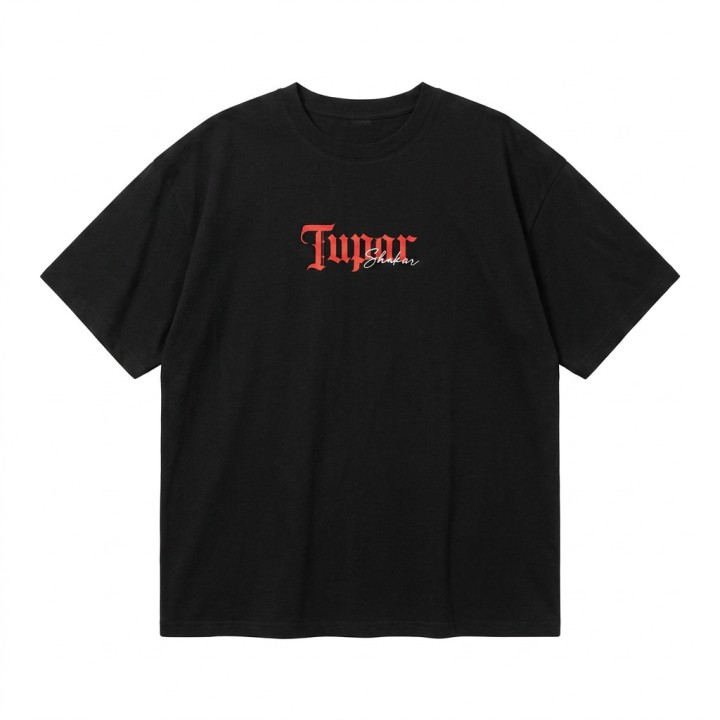 Camiseta Hombre Oversize Tupac Shakur 2pac Estampada