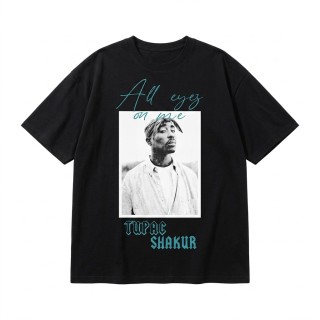 Camiseta Hombre Oversize Tupac All Eyes on Me