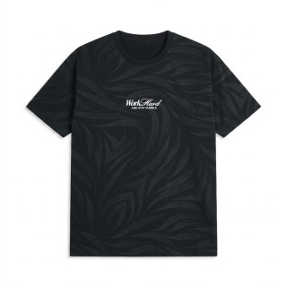 Conjunto Hombre Camiseta + Bermuda Estampado Zebra Work Hard