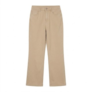 Jeans Wide Leg Mujer Tallas Grandes Camel