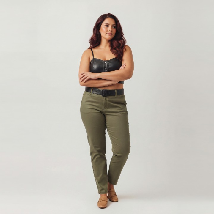 Jeans Wide Leg Blanco Mujer Cintura Alta