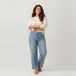 Jeans Wide Leg Mujer