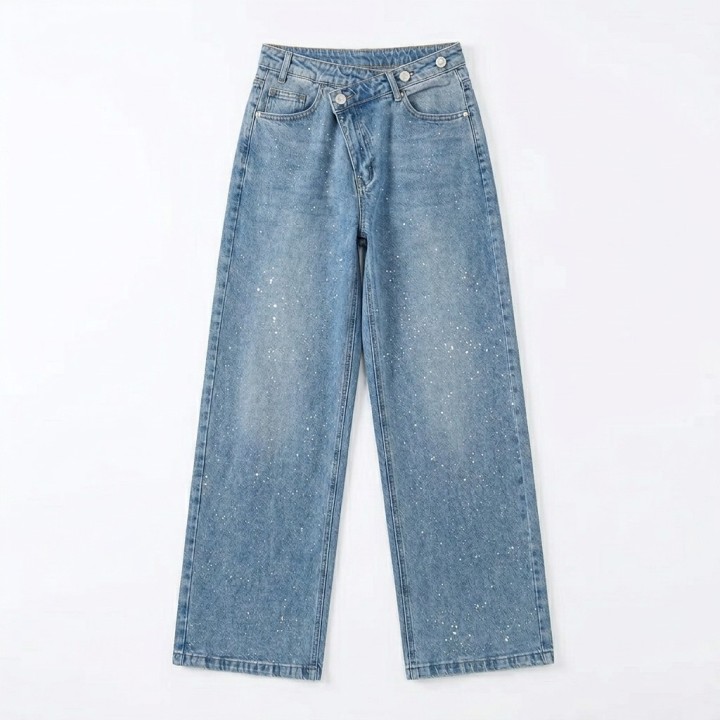 Jeans Wide Leg Mujer