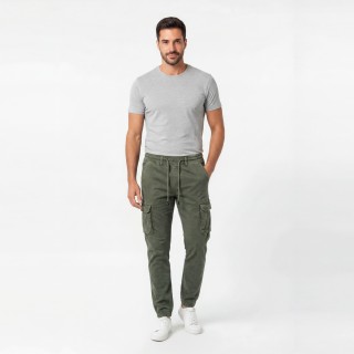 Pantalón Cargo Hombre Jogger Multicolor