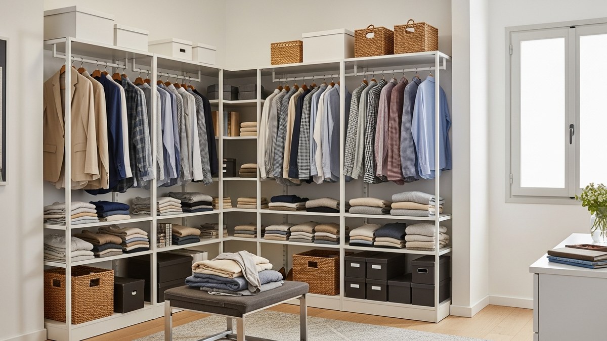 Cómo organizar tu stock de ropa para reventa en casa