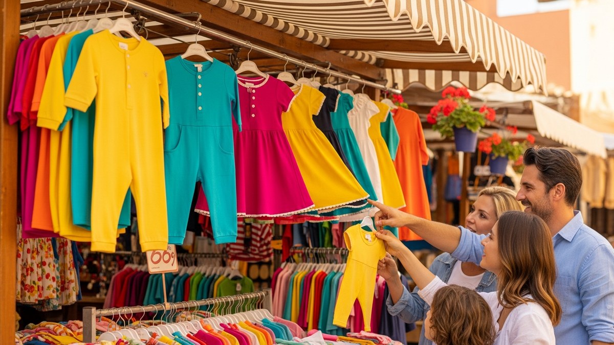 Ropa bebé y niños en mercadillo: ¿merece la pena?